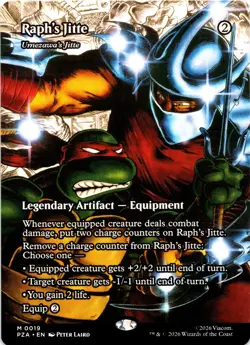 Raph's Jitte - Umezawa's Jitte (Borderless) - #19 - Teenage Mutant Ninja Turtles - Image 1