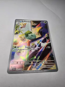 Pokemon TCG: Bulbasaur 143/142 - SV: Stellar Crown - Illustration Rare NM - Image 3