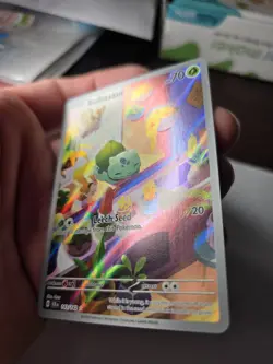 Pokemon TCG: Bulbasaur 143/142 - SV: Stellar Crown - Illustration Rare NM - Image 5