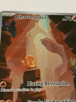 Pokemon TCG Charmander Scarlet & Violet 151 Illustration Rare 168/165 NM - Image 3