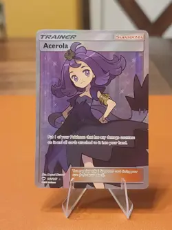 Acerola - 142/147 - Pokemon Sm - Burning Shadows Full Art LP - Image 1