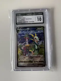 CGC 10 Pokemon TCG Serperior v TG13/TG30 Silver Tempest - Graded Gem Mint - Image 1