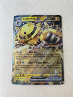 POKEMON - ELECTIVIRE EX - 069/182 - DOUBLE RARE HOLO - S&V DESTINED RIVALS - NM - Image 5