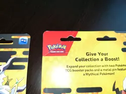 Pokemon SWSH Chilling Reign Lost Origin Sealed 2 Pack Blister Arceus Darkrai Pin - Image 3