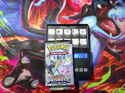 HEAVY! GOD PACKUUU 22.06g Prismatic Evolutions Pokemon TCG Booster (SEALED) - Image 1