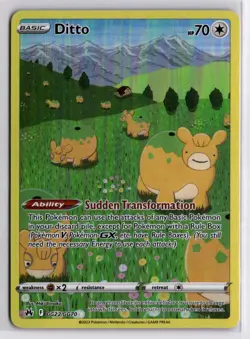 Pokemon Crown Zenith Galarian Gallery Ditto GG22/GG70 Holo Holo - Image 1