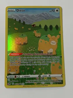 Pokemon TCG Ditto Crown Zenith Galarian Gallery Holo Ultra Rare GG22/GG70 NM - Image 4