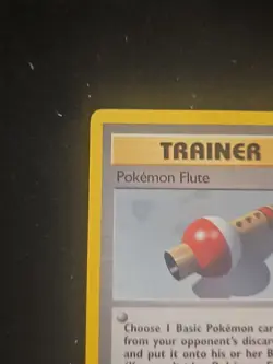 Pokemon Flute Trainer Base Set Regular Card 086/102 1999 - Image 3