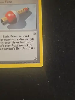 Pokemon Flute Trainer Base Set Regular Card 086/102 1999 - Image 5