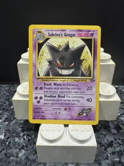 Sabrina's Gengar Gym Challenge 29/132 Pokemon Card MP Rare - Image 1