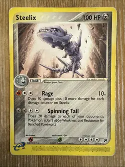 Steelix 23/100 - Rare Pokemon EX Sandstorm - DMG - Image 1