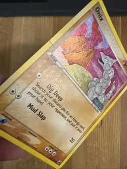 Pokemon TCG Onix EX Unseen Forces 65/115 Reverse Holo Stamped Common DMG - Image 3