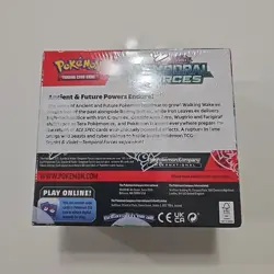 Pokemon TCG Temporal Forces Booster Box Factory Sealed 36 Packs Tight Wrap - Image 3