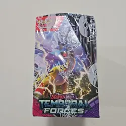 Pokemon TCG Temporal Forces Booster Box Factory Sealed 36 Packs Tight Wrap - Image 4