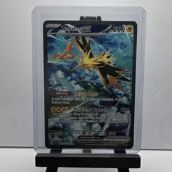 Pokemon Zapdos EX Special Illustration Rare Holo 202/165 Scarlet & Violet 151 2… - Image 1