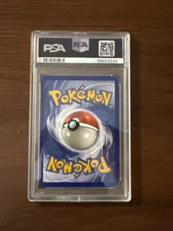 1999 POKEMON BASE SET UNLIMITED #46 CHARMANDER PSA 7 - Image 2
