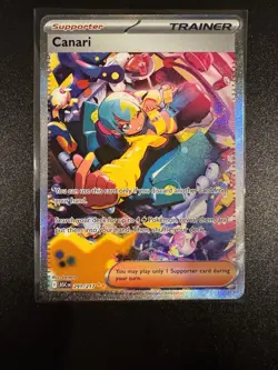 Clean Canari SIR 291/217 Ascended Hero’s Pokemon Card NM Near Mint - Image 1