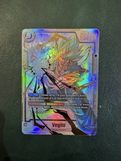 Card Game Dragon Ball Fusion World ENG - Vegito 139 God Rare - FB02 Blazing Aura - Image 1