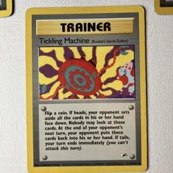 Lot of 7 Vintage 2000 Pokemon Team Rocket - Various Trainer Cards Good Condition - Image 4