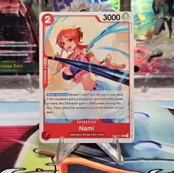 Nami OP04-011 C Kingdom Of Intrigue One Piece Card Game NM/M - Image 1