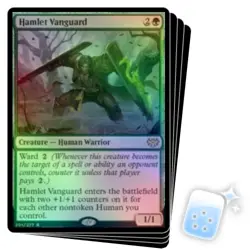 FOIL HAMLET VANGUARD X4 Innistrad: Crimson Vow VOW Magic MTG MINT CARD - Image 1