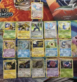Vintage Pokemon Card Lot Holo Fire Pikachu Dialga Steelix - Image 1