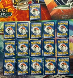 Vintage Pokemon Card Lot Holo Fire Pikachu Dialga Steelix - Image 3