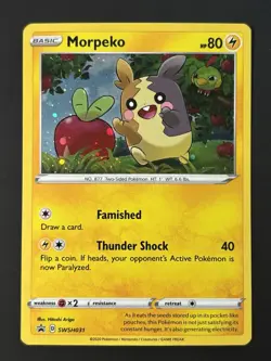 SWIRL Morpeko - Promo SWSH: Sword & Shield Promo Cards SWSH031 NM - Image 2