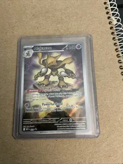 Pokemon Alakazam TCG Black Star Promo Card 009 Mega Evolution Z87 - Image 1