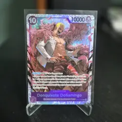 Donquixote Doflamingo OP14-069 Holo Super Rare One Piece TCG Game Card NM - Image 1