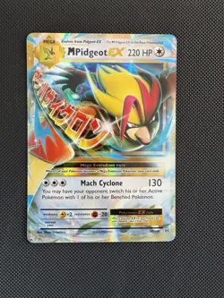 Mega Pidgeot EX - 65/108 - Pokemon Evolutions XY Ultra Rare Card NM - Image 1