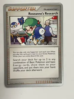 ROSEANNE'S RESEARCH 125/132 - 2010 World Championships - POKEMON CARD - Image 1