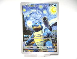 Pokemon Blastoise Starry Night Van Gogh Beautiful Moon ACG Star Trading Card NM - Image 1