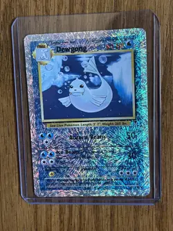 2002 Pokemon Legendary Collection Dewgong Reverse Foil Holo Card #40 Rare - Image 1