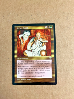 MTG Mirage Grim Feast - Image 1
