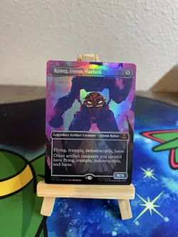 Krang, Utrom Warlord (Borderless) Teenage Mutant Ninja Turtles Foil - Image 1