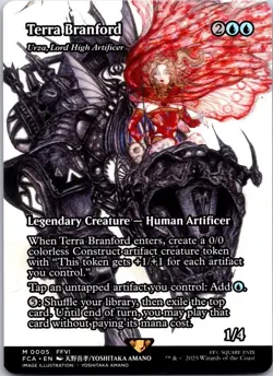 Terra Branford - Urza, Lord High Artificer (Showcase) M FCA 5 NM - Image 1