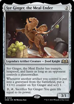 Syr Ginger, the Meal Ender Wilds of Eldraine NM MTG - Image 1
