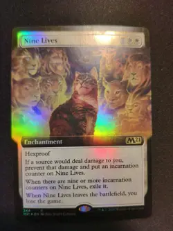 ​Nine Lives - Core Set 2021 [Near Mint] [Magic MTG] [FOIL] - Image 1