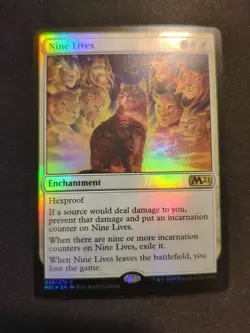 ​Nine Lives - Core Set 2021 [Near Mint] [Magic MTG] [FOIL] - Image 2