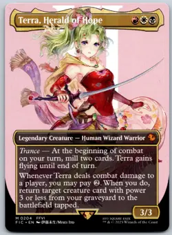 Terra, Herald of Hope (Borderless) M Commander: FINAL FANTASY 204 NM - Image 1