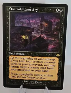 Oversold Cemetery (Retro Frame) MTG Dominaria Remastered Regular - Image 1