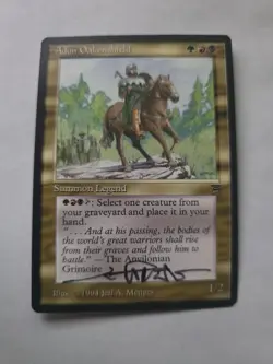 Adun Oakenshield Artist Proof SIGNED By Jeff Menges Mtg - Image 1