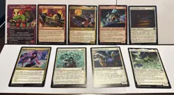 MTG Teenage Mutant Ninja Turtles Lot Of 9 Uncommon TMNT Pack Fresh - Image 1