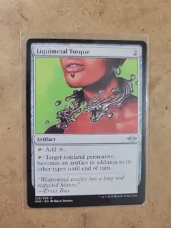 MTG Magic Liquimetal Torque 228 Modern Horizons 2 Regular NM - Image 1