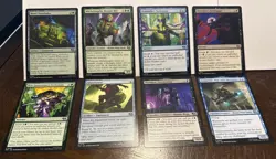 MTG Teenage Mutant Ninja Turtles Lot Of 8 Uncommon TMNT Pack Fresh - Image 1