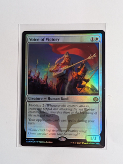 Tarkir: Dragonstorm Voice of Victory Foil SHIPS NOW - Image 1