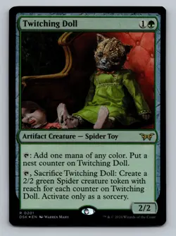 Twitching Doll R Duskmourn: House of Horror 201 NM - Image 1