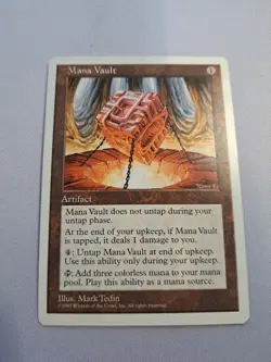 MTG: Mana Vault (Damaged): Core Set 5th Edition (s) - Image 1