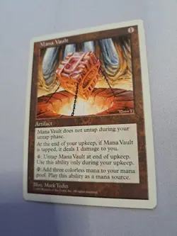 MTG: Mana Vault (Damaged): Core Set 5th Edition (s) - Image 2